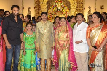 Celebs at C Kalyan Son Wedding Reception